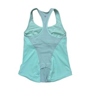 Lululemon Cardio Kick Tank teal green size 6 vtg y2k workout gym athletic